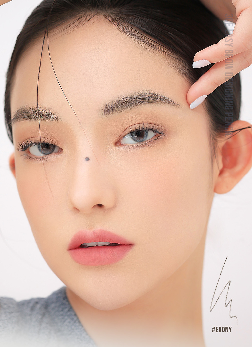 3CE Easy Brow Designing Pencil, Brow pencil matte and soft texture ...