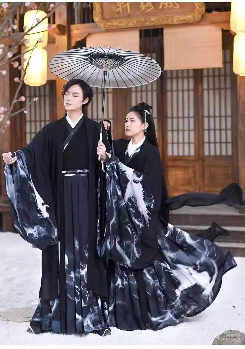 Plus Fat Plus Plus Plus Plus Size Hanfu Men Women Plus Fat Couples Wei ...