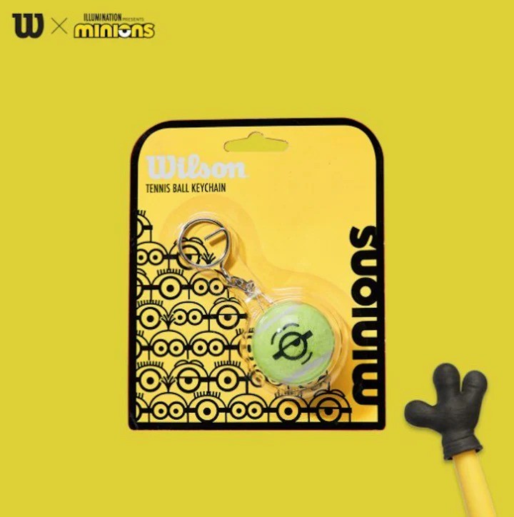 Wilson Minions Keychain Yellow WR8406501001 | Shopee Malaysia
