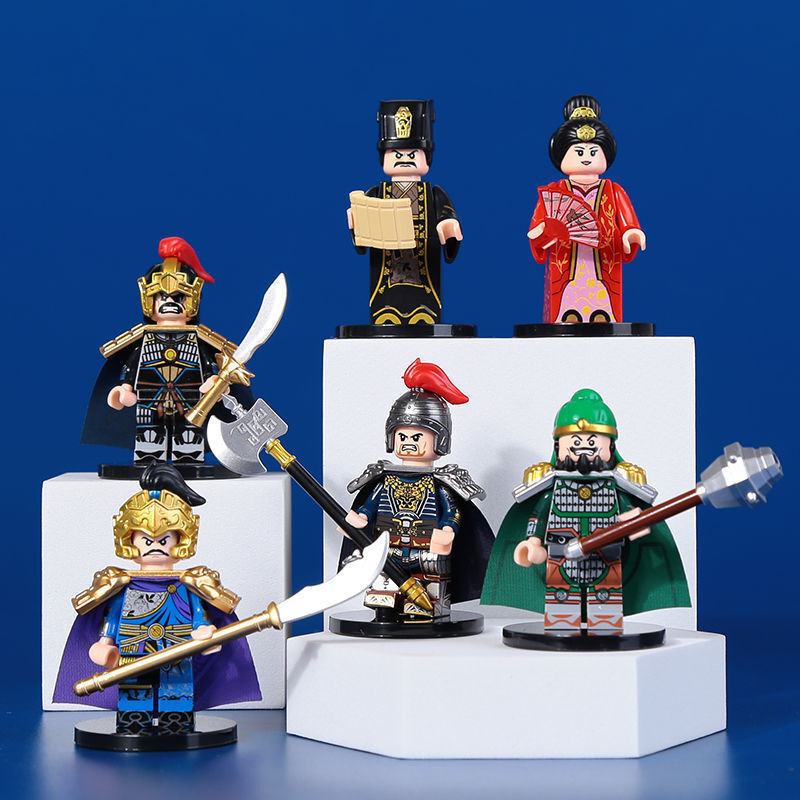 Compatible with Lego Three Elementary School Heroes Five Tiger General ...