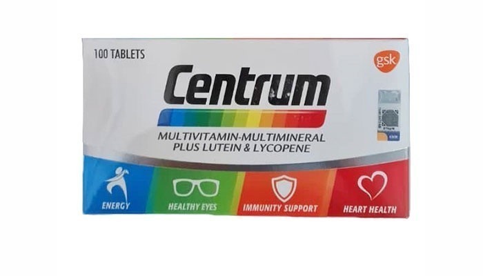 Centrum Silver / Centrum White Multivitamin-Multimineral Plus Lutein ...