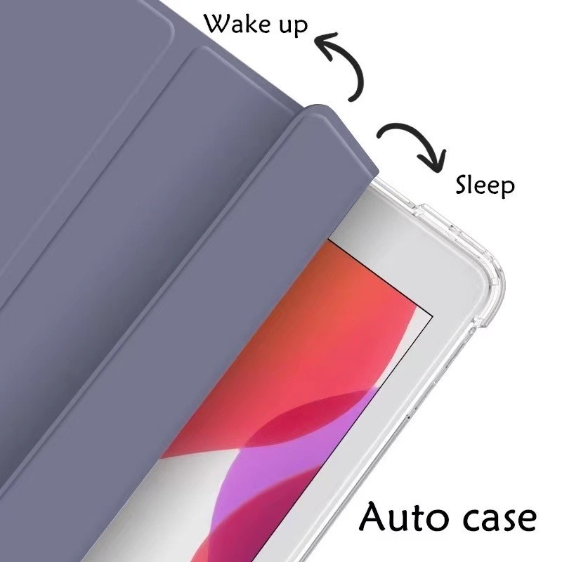 Slim Tablet Smart Case - Shockproof, Flexible Soft Silicone Back Cover ...