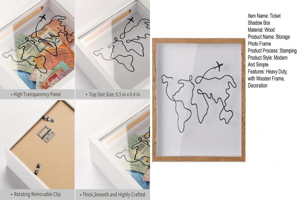 kn Travel Adventure Archive Box Ticket Display Case Travel Adventure ...