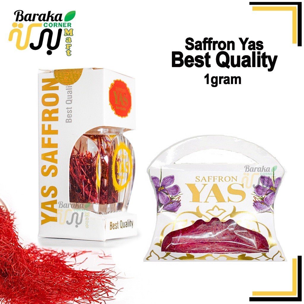 Saffron Yas Momtaz Super Negin Safran Bottle / Packet 1Gram | Shopee ...