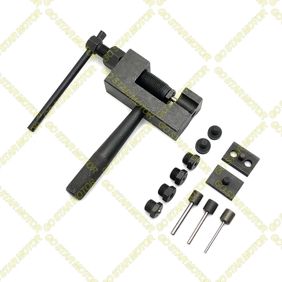 Chain Cutter Rivet Tool Set Riverting Breaker Atv Bike Motorcycle Cam ...