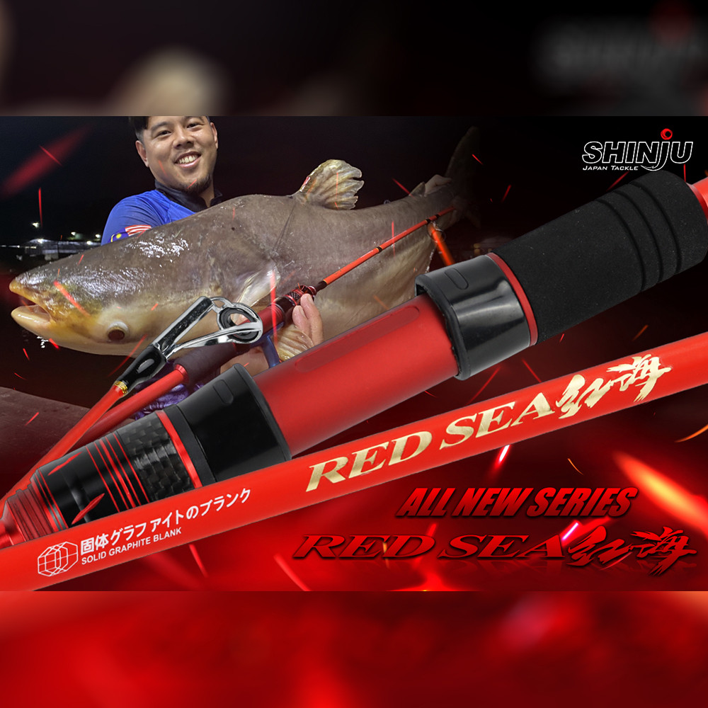 Shinju Red Sea Joran Pancing Spinning 6'0-6'3kaki Butt Joint | Air ...