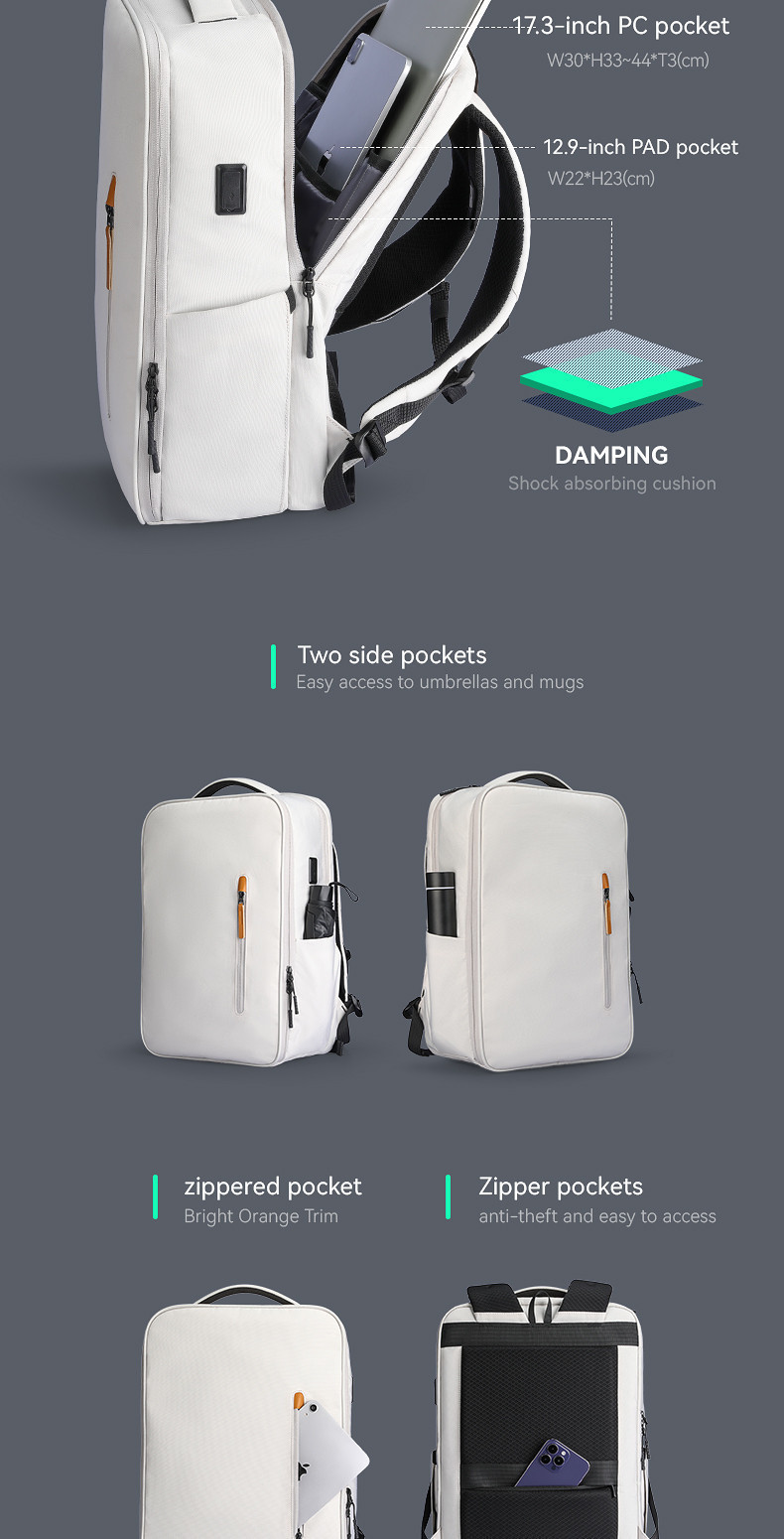 MARK RYDEN Leisure Backpack Minimalist Student Backpack | Shopee Malaysia