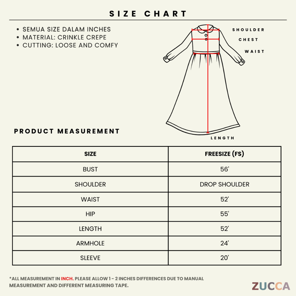 [Shopee Choice]ZUCCA Kimi Women Kaftan DM010 | Shopee Malaysia