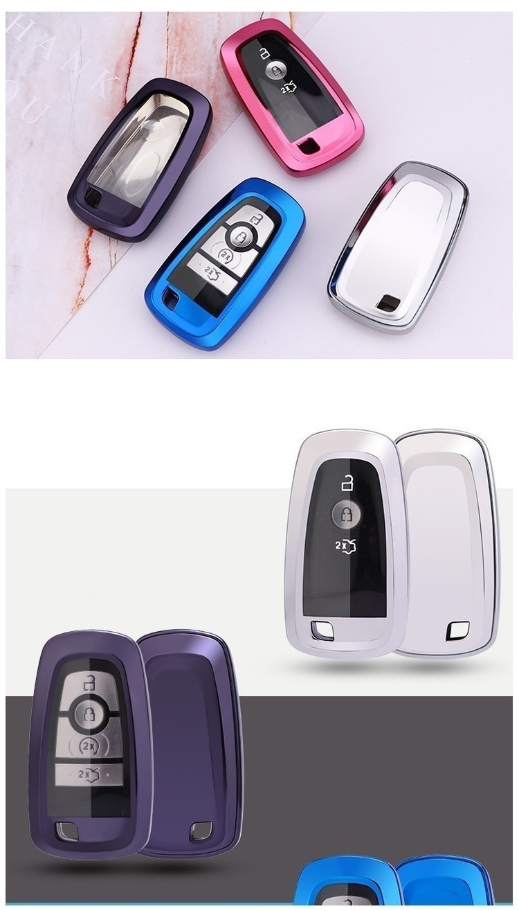 MOOGU Ford Ranger Raptor / Wildtrak / XLT / XL Keyless Remote Car Key ...