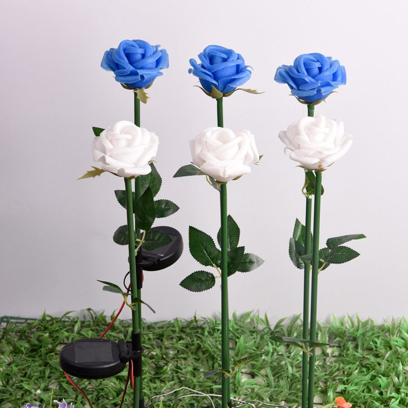 Raya 2025 Solar Bunga Big Roses Solar Panel Outdoor Decoration Garden ...