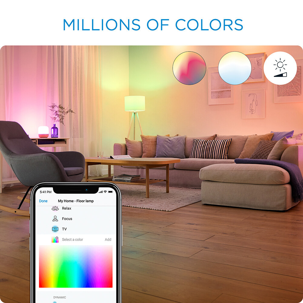 Philips Smart Lighting RGBW LED 4m Strip Kit Type-G (11W 2200K-6500K ...
