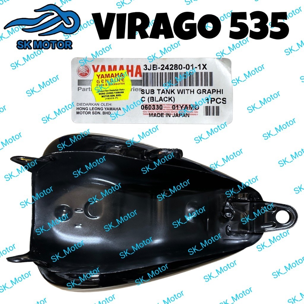 Yamaha VIRAGO XV 535 Original Fuel Tank / Tangki Minyak / Petrol Tank ...