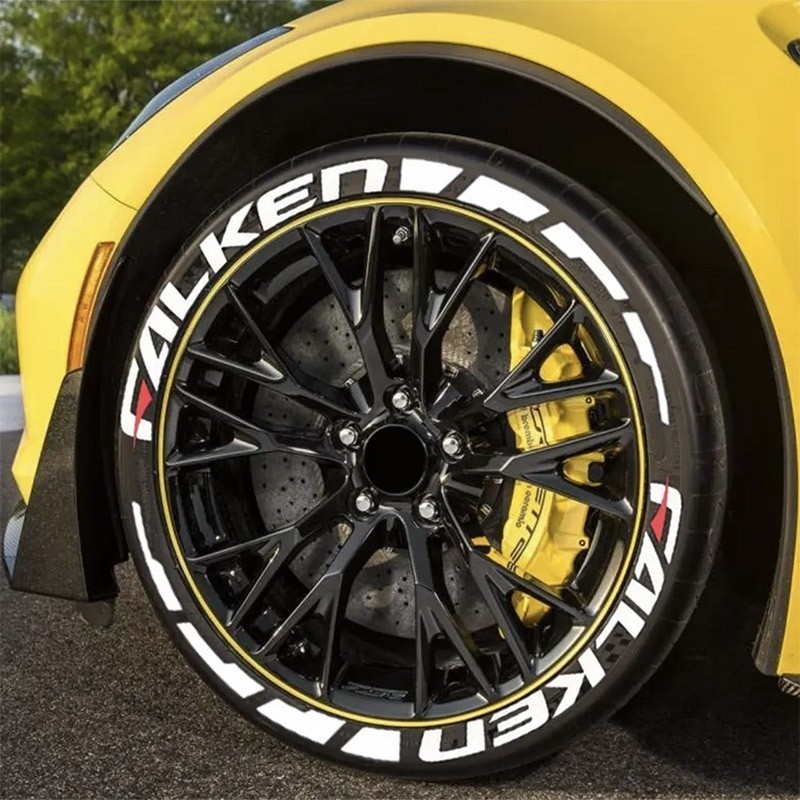 XM-3D tire letters stickers Car Tyre Stickers Lettering Wheel For ...