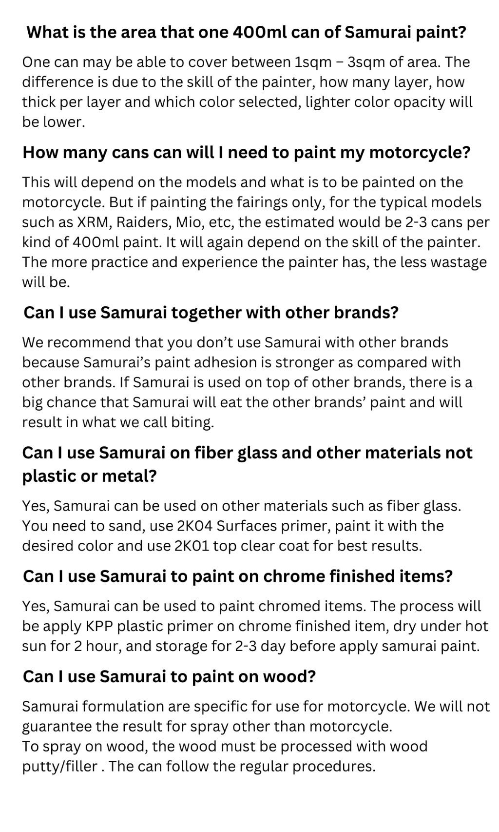 Samurai 32 Baltic White Standard Colour - Aerosol Coating Spray Paint ...