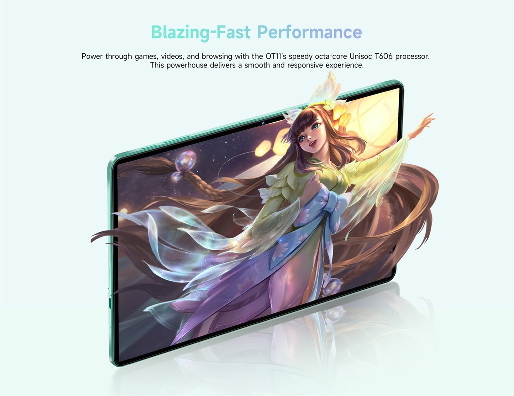 OUKITEL OT11 Android14 Tablet 11inch Crystal Clear Display 16GB+128GB ...