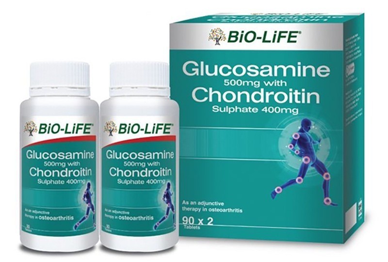 Bio-Life Glucosamine 500mg with Chondroitin Sulphate 400mg (90 Tablets ...