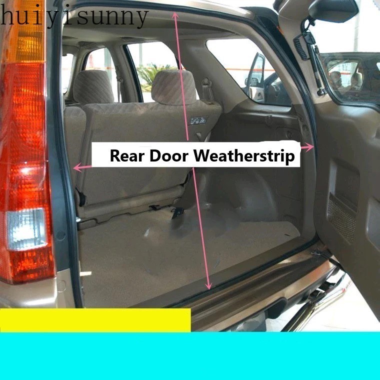 4pcs Crv WEATHERSTRIP Honda CR-V CRV 2007-2011 Weatherstrip Window Seal Car Window Moulding Trim I.704268130