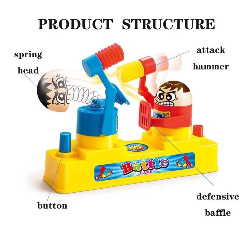Attack and Defense Double Battle Game Family Interactive Fight Toy ...