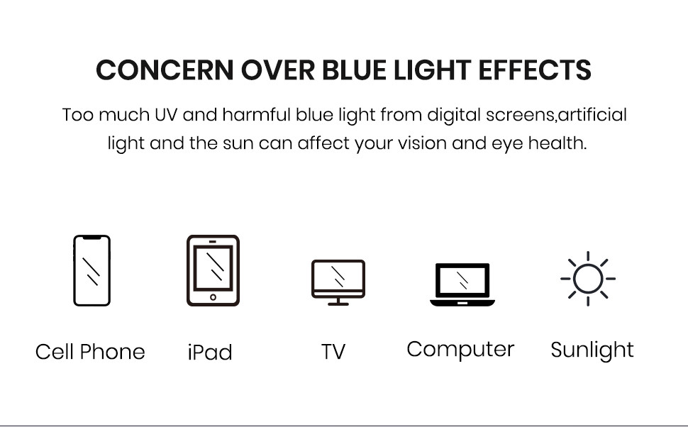 Cyxus Anti Blue Light Glasses Butterfly Syle Frame Computer Glasses ...