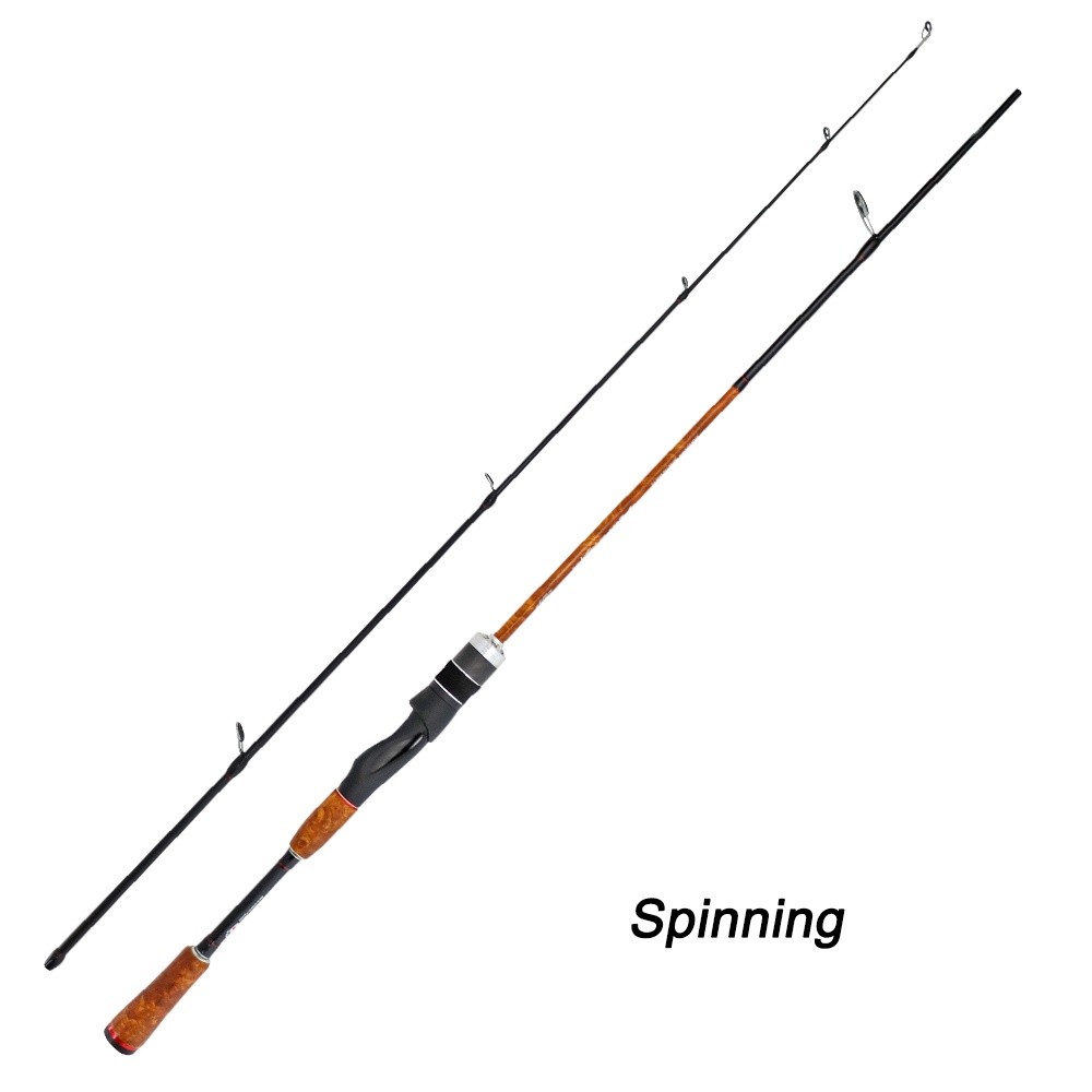 (5'6-8'0kaki) Shinju Rod Kuro Joran Pancing Spinning Fishing Rod ...