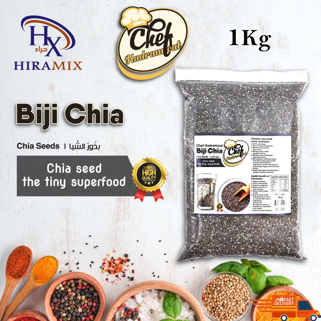 1Kg Chia Seed | Premium Chia Seeds | Biji Chia Organik 1Kg | Shopee ...