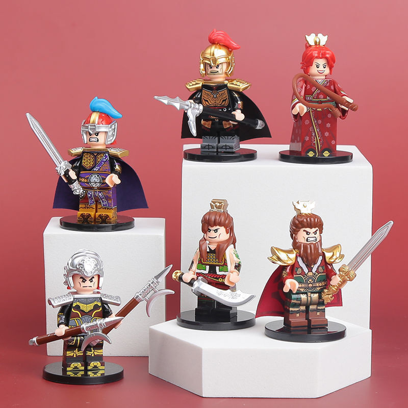 Compatible with Lego Three Elementary School Heroes Five Tiger General ...