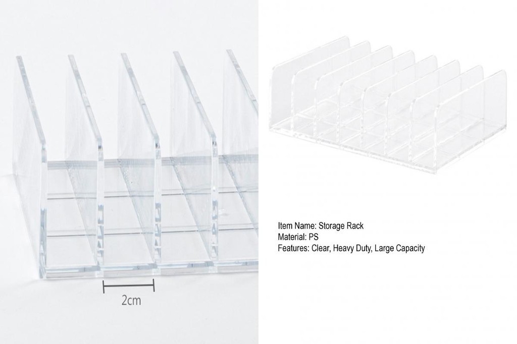 livecity| Storage Rack with Divided Spaces 7 Compartments Storage Rack ...