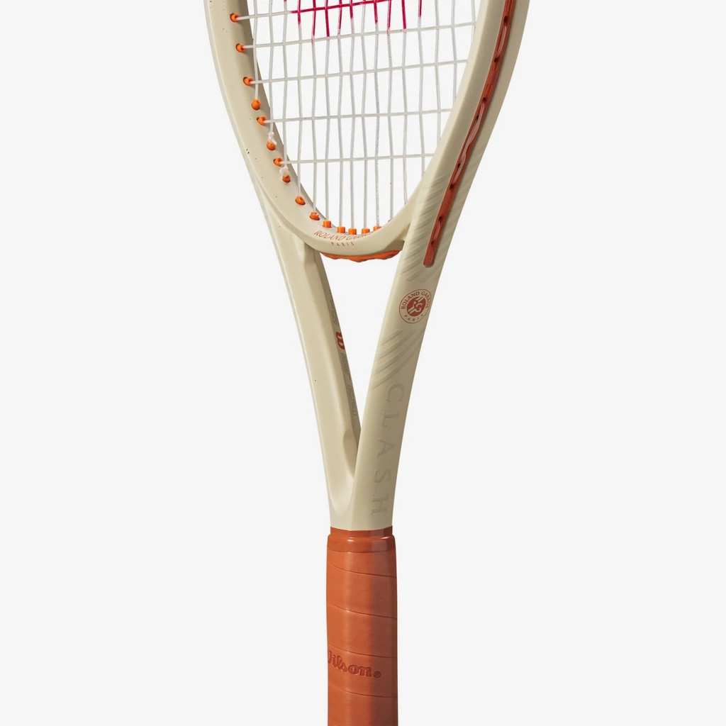 Wilson Clash 100L V2 Roland Garros Performance Tennis Rackets (Unstrung ...