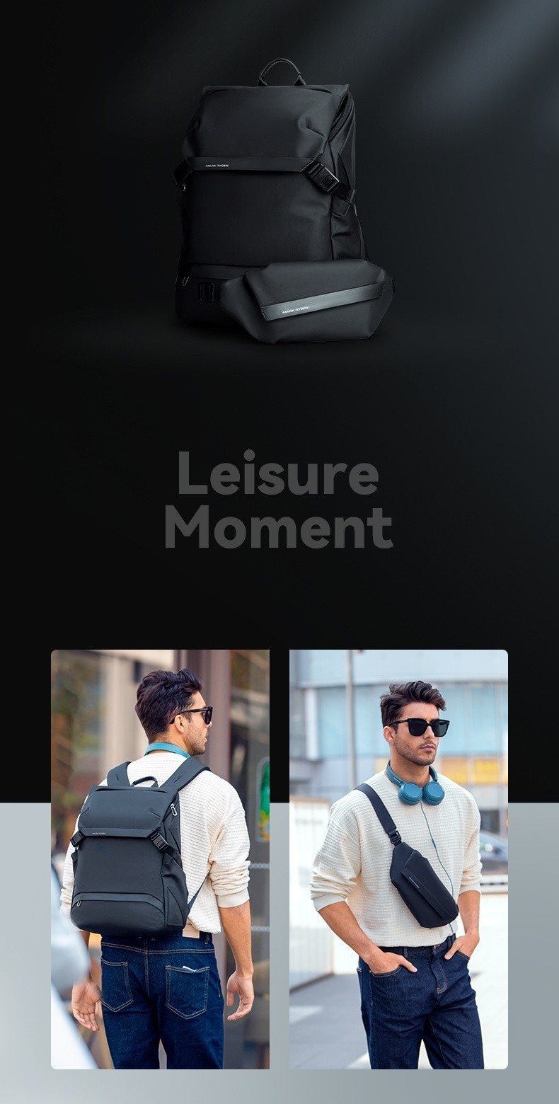 MARK RYDEN Laptop Backpack Combo Pack 2-In-1 | Shopee Malaysia