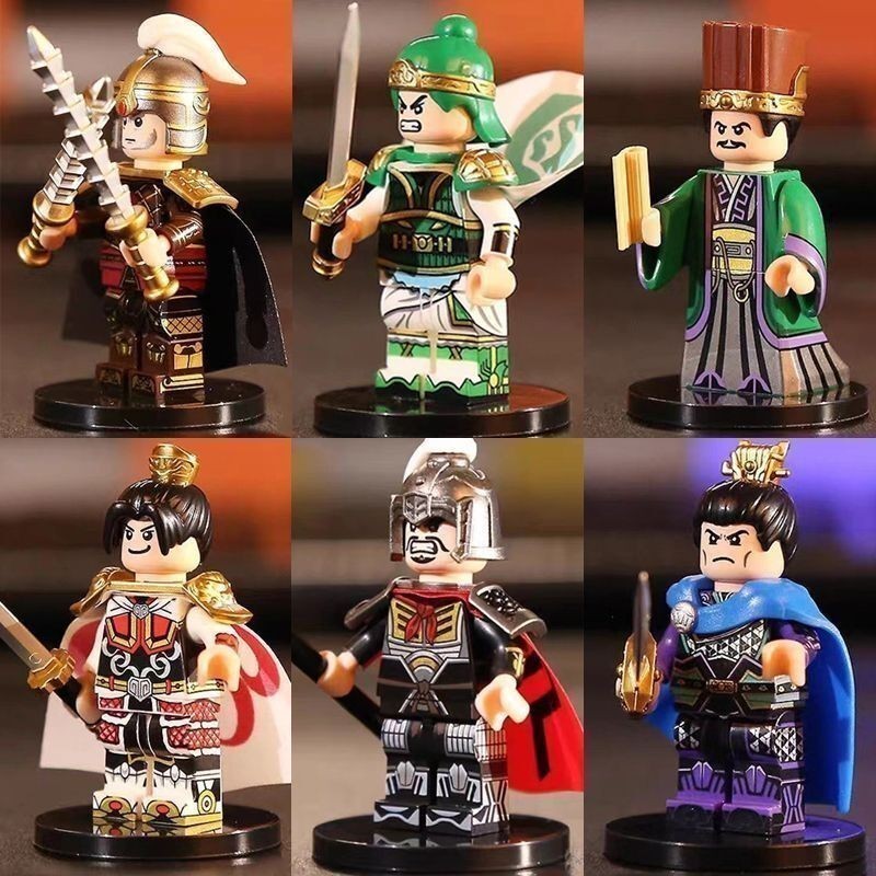 Compatible with Lego Three Elementary School Heroes Five Tiger General ...