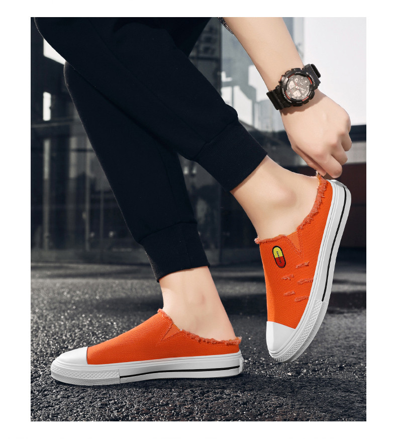 Raya Canvas men's shoes low gang summer breathable casual one foot ...