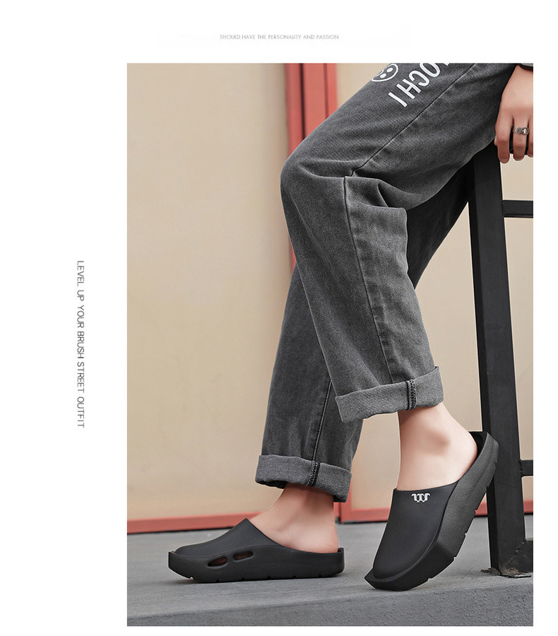 Raya Beach shoes Hole shoes Couple style half slippers Outdoor wading ...
