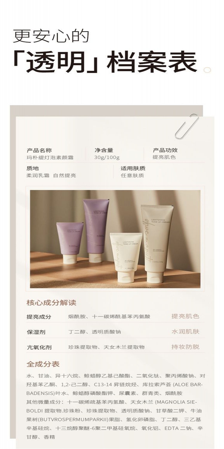 Maputi玛朴缇身体素颜霜 Maputi Body Face Cream Lotion Silver Brightening Whole ...