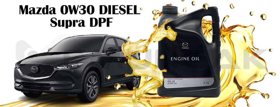 Mazda Original Oil Supra DPF Skyactiv-D 0W-30 5 L (Belgium)