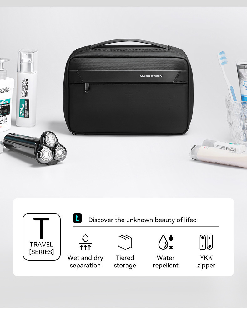 MARK RYDEN Portable Travel Organizer Toiletries Bag | Shopee Malaysia