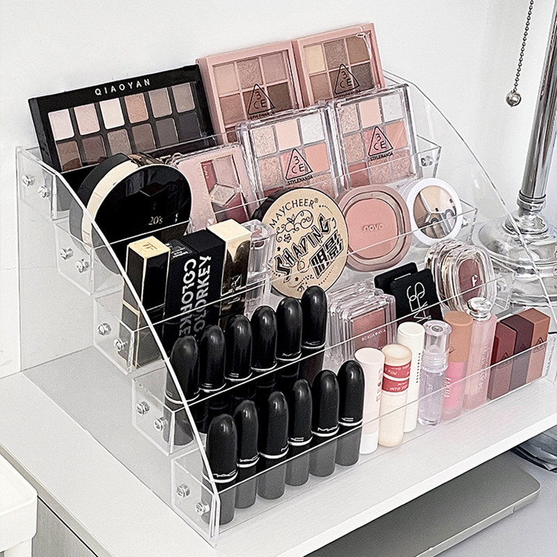 Acrylic Eye Shadow Display Rack Makeup Organizer Display Stand Makeup ...