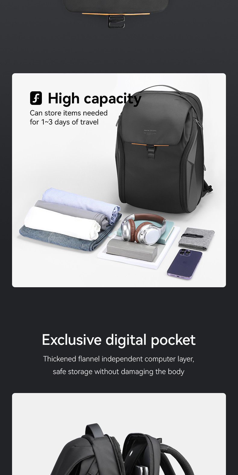 MARK RYDEN 360 Protection Laptop Backpack | Shopee Malaysia