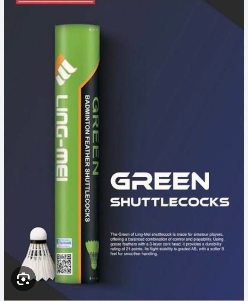 LING MEI BADMINTON SHUTTLECOCK SPEED 77 [ORIGINAL] | Shopee Malaysia