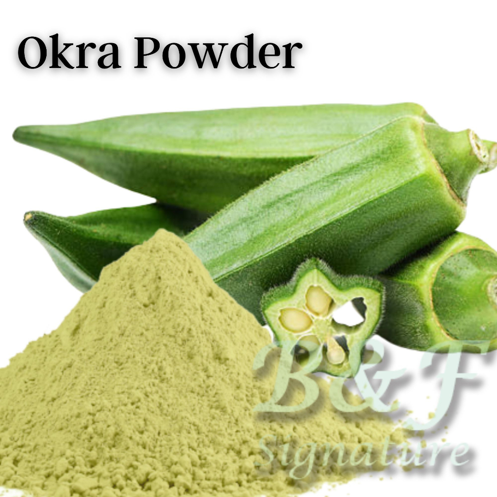 Okra Powder 50g 250g Pure Lady Finger Powder Vegetable Baking Porridge