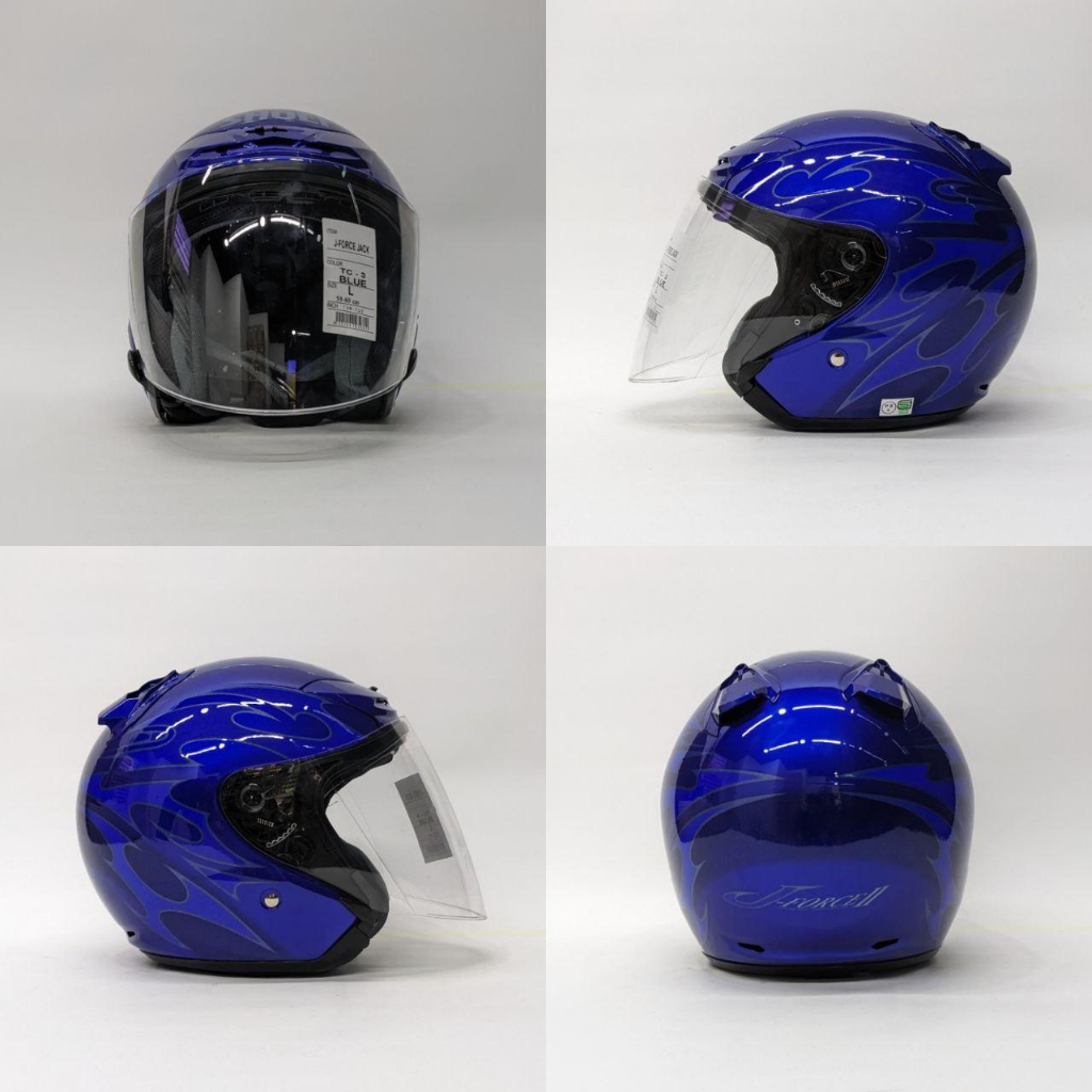 HELMET SHOEI J FORCE 2 JACK | Shopee Malaysia