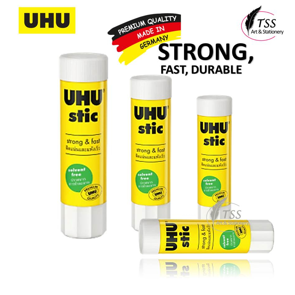 UHU Glue Stick 8g / 21g 40g White Adhesive Glue Craft Paper Glue