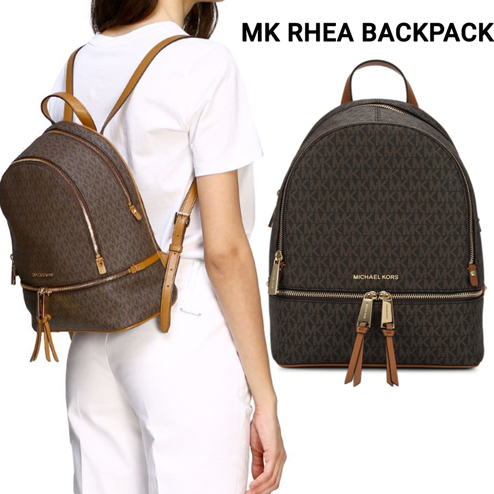 Michael Kors Fashion Medium Backpack Woman Backpack School Bag Rhea ...