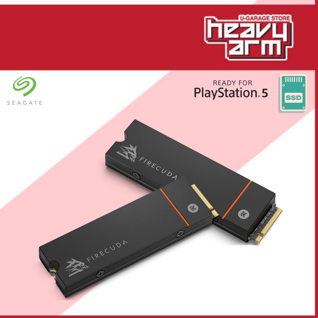 Seagate FireCuda 530 Heatsink NVMe Gen 4 SSD 1TB & 2TB