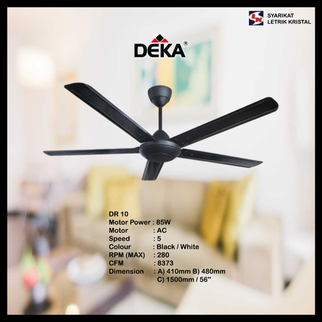 Deka fan sales