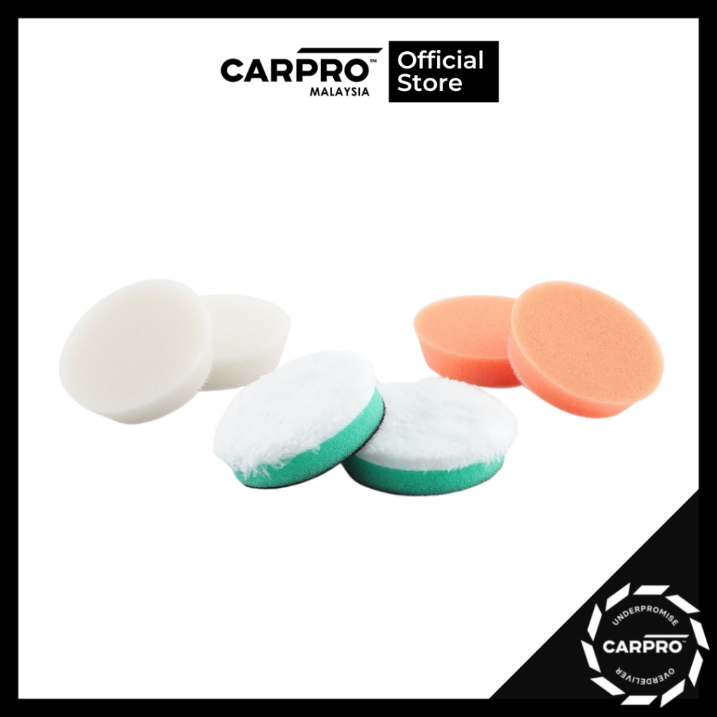 CARPRO Mini Polishing Pads Set 2" 6pcs/set Shopee Malaysia