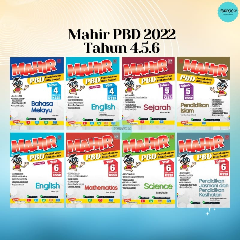 [FUNBOOK] Buku Latihan Mahir PBD KSSR 2022 Tahun 4, 5, 6 (Pelangi ...