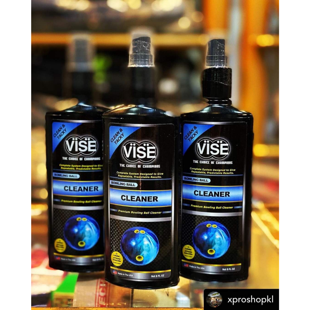 Bowling Ball Cleaning VISE Clean & Tacky USBC Approved for Use