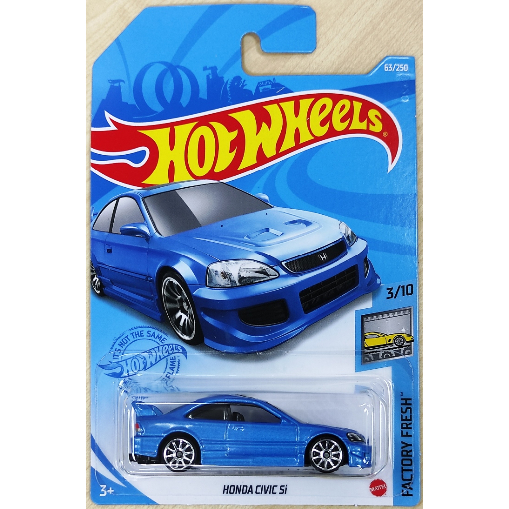 Honda Civic Si Honda 70th Anniversary Hot Wheels Honda Civic Si