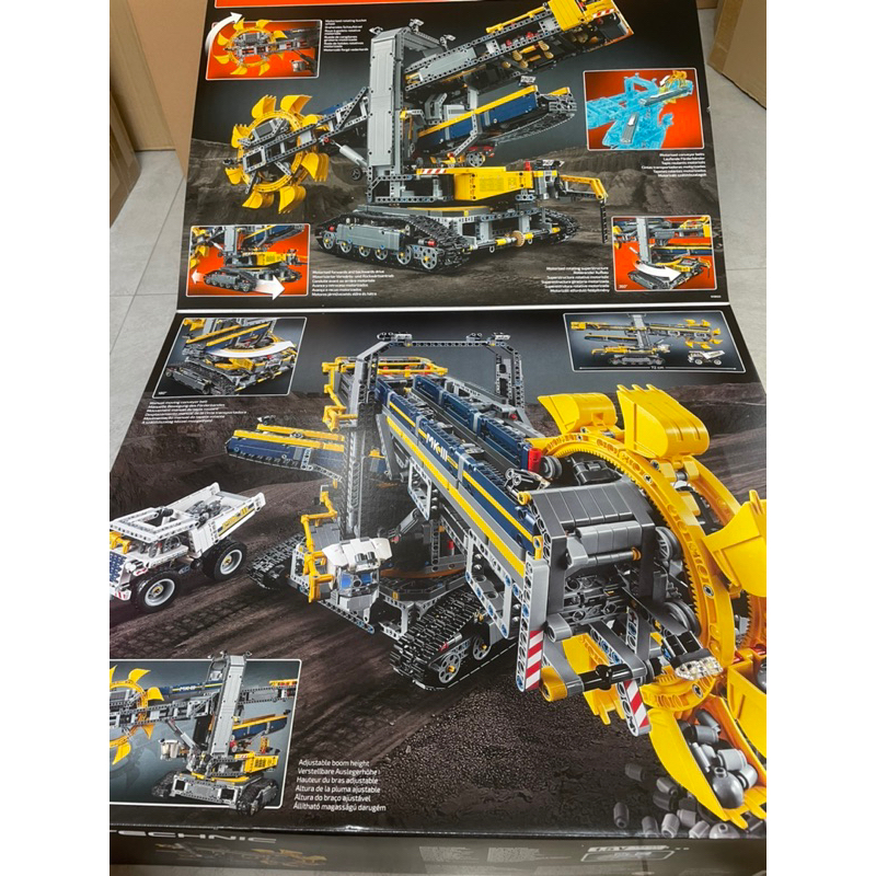LEGO Technic 42055 Bucket Wheel Excavator New MISB Shopee Malaysia
