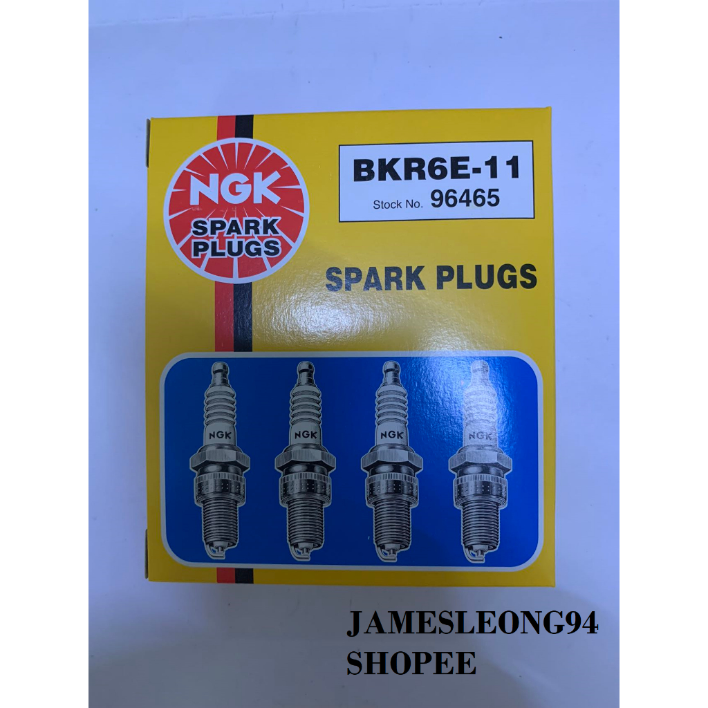 ORIGINAL BKR6E11 NGK (96465) MADE IN JAPAN (LIMITED STOCK) STANDARD